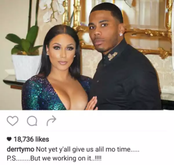 Nelly says he and Shantel Jackson aren